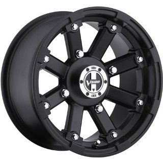 Vision Lock Out 14 Matte Black Wheel / Rim 4x136 with a 61mm Offset and a 110.5 Hub Bore. Partnumber 393 148136MB2 Automotive