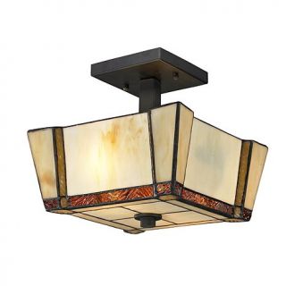 Dale Tiffany Paragon Semi Flush, Ceiling Mounted Lamp