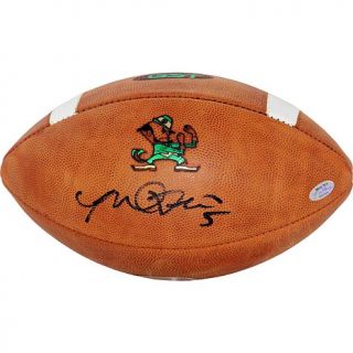 Steiner Sports Manti Te'o Signed Notre Dame Game Model Football