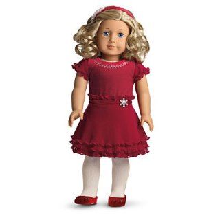 American Girl Merry & Bright Dress for Dolls (My American Girl, American Girl of Today, Just Like You) Toys & Games