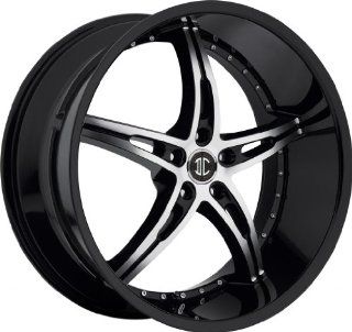 22 inch 22x8.5 2Crave No. 14 Black wheel rim; 5x112 bolt pattern with a +38 offset. Part Number N14 2285II38CB Automotive