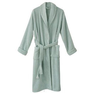 Pinzon Luxury Large/Extra Large Plush Robe, Juniper   Bathrobes