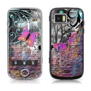 Butterfly Wall Design Protective Skin Decal Sticker for Samsung Mythic SGH A897 Cell Phone Cell Phones & Accessories