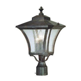 Alico Lighting 500MM Acclaim Lighting Marbleized Mahogany Finished Outdoor Sconce with Scavo Glass Shades 