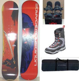 New 2003 Liquid Hot Rod 104 cm Kid's snowboard package  Freeride Snowboards  Sports & Outdoors
