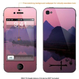 Matte Protective Decal Skin Sticker (Matte Finish) for Apple Iphone 4 & 4S case cover MAT_iphone4 127 Cell Phones & Accessories