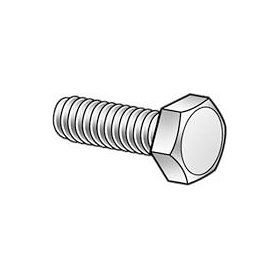 5/8 11x4 Grade 5 Tap Bolt / Hex Cap Screw Full Thread UNC Steel / Zinc Plated, Pack of 125 Ships FREE in USA Cap Screws And Hex Bolts