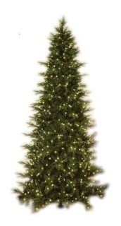 GKI Bethlehem Lighting Pre Lit 9 Foot PE/PVC Christmas Tree with 700 Clear Mini, Slim Palisade  
