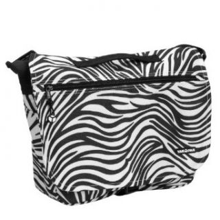 Yak Pak Basic Shoulder Bag   Black/White Zebra   614 151 Clothing