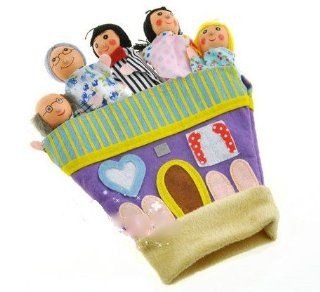 Coolkids Finger Puppets Glove Happy Family Parenting Parent child Toy Good Helper for Telling Story Toys & Games