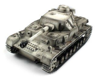 Taigen German Panzer IV 161/1 Electric Infrared RC Tank PRO Series World War II WWII 2.4GHz Big 116 Scale Ready To Run RTR, Shoots Infrared Beams Toys & Games