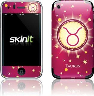 Zodiac  Taurus   Stellar Red  Skinit Skin for Apple iPhone 3G / 3GS Cell Phones & Accessories