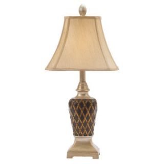Bronze/Silver Table Lamp 26 Inch   Table Lamps