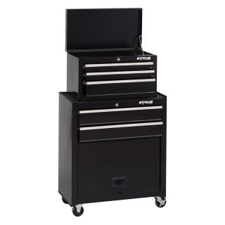 Waterloo Shop Series 26 in. Black 5 Drawer Tool Center Tool Chests &  Cabinets on PopScreen