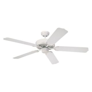 Monte Carlo 5WF52WH Weatherford 52 in. Indoor / Outdoor Ceiling Fan   White   ENERGY STAR   Outdoor Ceiling Fans