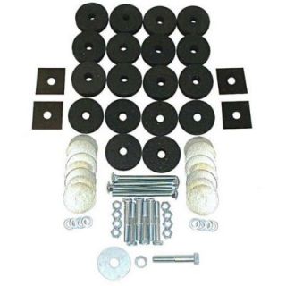 1976 1979 Jeep CJ7 Body Mount Kit   Omix Ada, Direct fit, Stainless steel