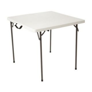 Lifetime 34 in. Square Fold in Half Table   Banquet Tables