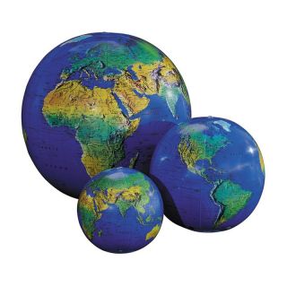 Replogle Inflatable Topographical Globe   Globes