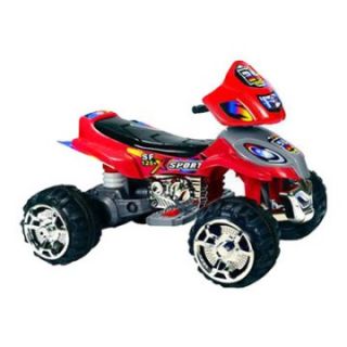 Mini Motos Red 12 Volt Battery Operated ATV Sport Riding Toy   Battery Powered Riding Toys