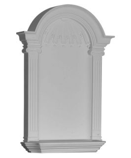 Small Waltz Surface Mount Wall Niche   21.125W x 33.75H in.   Wall Decor