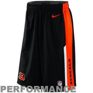 Nike Cincinnati Bengals Dri FIT Speed Fly XL Performance Shorts   Black