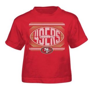 San Francisco 49ers Preschool Meshed T Shirt   Scarlet