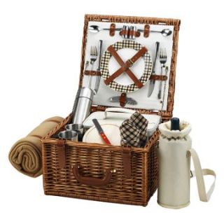 Cheshire Wicker Picnic Basket for 2   London   Picnic Baskets & Coolers