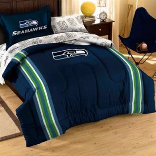 Seattle Seahawks 7 Piece Full Size Bedding Set
