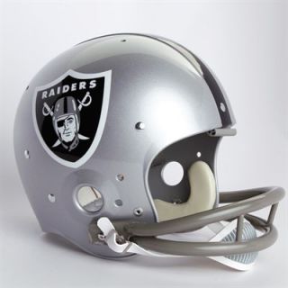 Riddell Oakland Raiders Silver 1964 Throwback Suspension Full Size Helmet