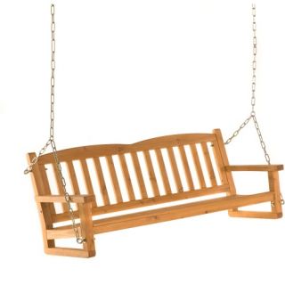 Easy Living 5 ft. Wood Porch Swing   Porch Swings