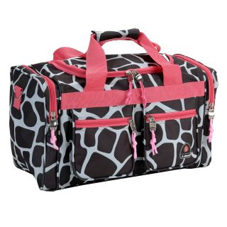 Rockland Luggage Pink Giraffe 19 in. Duffel Bag   Sports & Duffel Bags