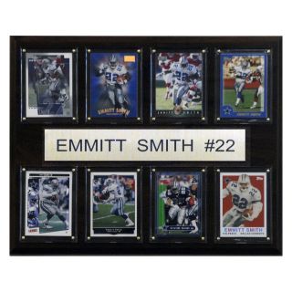 NFL 12 x 15 in. Emmitt Smith Dallas Cowboys 8 Card Plaque   Wall Art & Photography