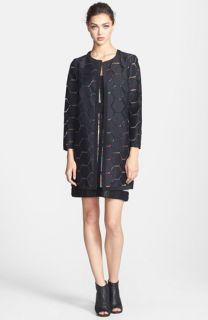 RED Valentino Butterfly Print Coat