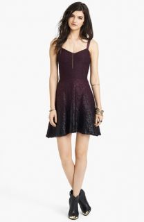 Alex Evenings Metallic Lace Dress (Plus Size)