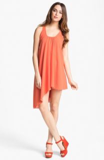 Vince Camuto Chiffon Overlay Tank Dress (Plus Size) (Online Only)