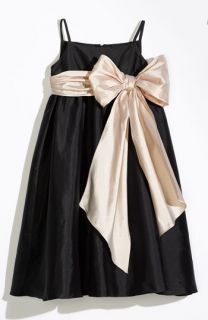 Us Angels Sleeveless Empire Waist Taffeta Dress (Toddler, Little Girls & Big Girls)