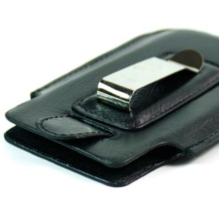 Kroo iPhone 5 Black Leather Belt Pouch Case Kroo Other Travel Accessories