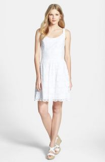 Lilly Pulitzer® Calhoun Scoop Neck Cotton Lace Dress