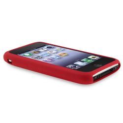 BasAcc Red Textured Silicone Skin Case for Apple iPhone 3G/ 3GS BasAcc Cases & Holders