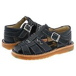 Petit 30646 (Toddler) Navy Leather Sandals Petit Sandals