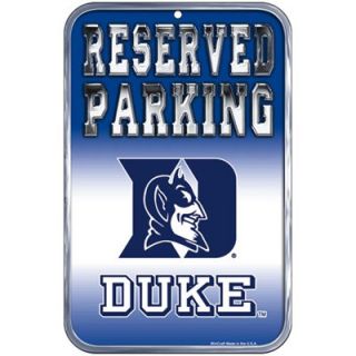 Duke Blue Devils 11 x 17 Reserved Parking Sign