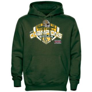 Baylor Bears 2013 Big 12 Football Champions Conference Champs Pullover Hoodie   Green