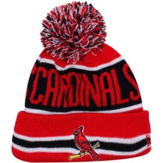 New Era St. Louis Cardinals Toddler The Coach Cuffed Knit Hat with Pom   Cardinal