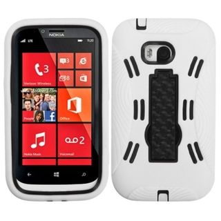 BasAcc Black/ White Symbiosis Stand Case for Nokia 822 Lumia BasAcc Cases & Holders