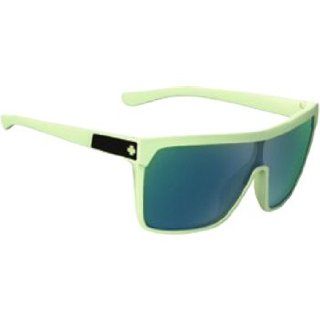 Spy Flynn Sunglasses   Spy Optic Look Series Designer Eyewear   Bro in The Dark/Grey with Green Spectra / One Size Fits All Automotive