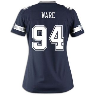 Nike NFL Limited Jersey   Womens   Football   Clothing   Dallas Cowboys   Ware, Demarcus   Navy