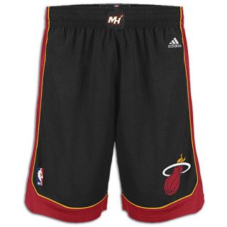 adidas NBA Swingman Shorts   Mens   Basketball   Clothing   Miami Heat   Black