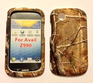 ADV CAMO REALTREE MOSSY OAK WILD HUNTER PINE TREE ZTE MERIT 990G STRAIGHT TALK NET10 / AVAIL Z990 AT&T RUBBERIZED HARD PROTECTOR COVER CASE / SNAP ON PERFECT FIT CASE Cell Phones & Accessories