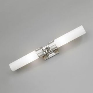 Norwell Lighting 9652 BN SO Astro   Two Light Wall Sconce, Glass Options Shiny Opal, Choose Finish BN Brushed Nickel