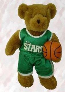 295   Basketball   Green & White Clothes for 14"   18" Stuffed Animals and Dolls Toys & Games